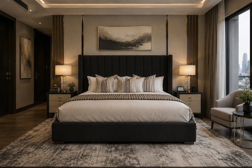 Pure Wingback Bed
