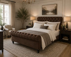 Chesterfield Sleigh Bed
