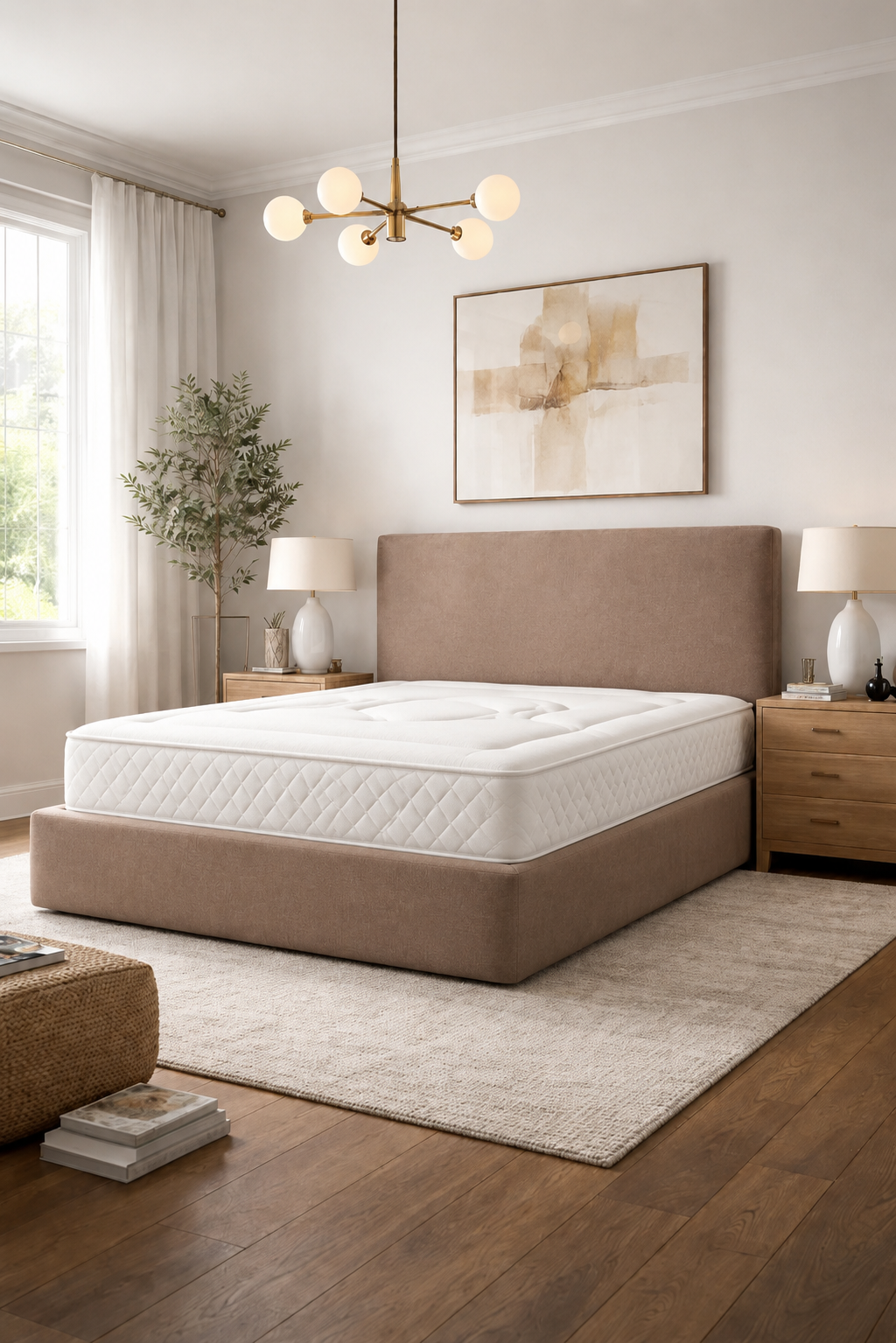 Memory sprung mattress