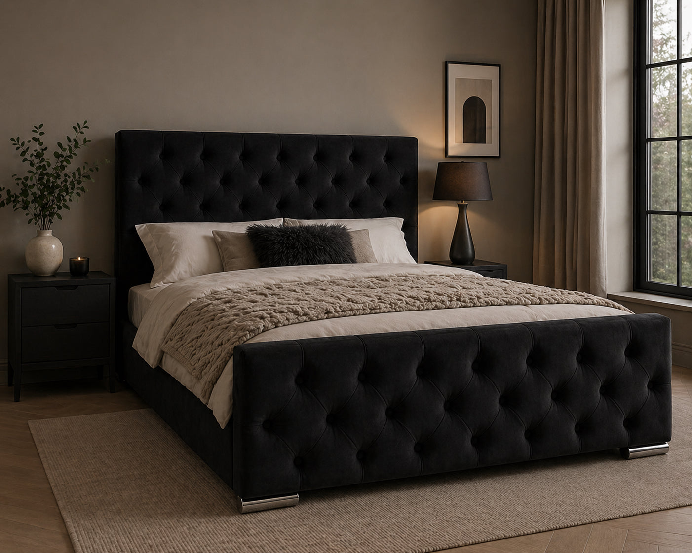 Oasis Plush  Soft Matte Charcoal