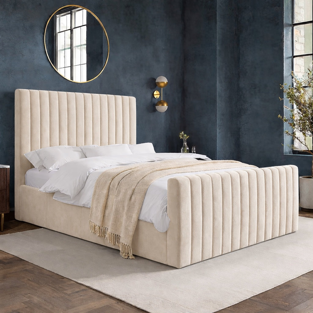 Madison Plush Bed | Chenille
