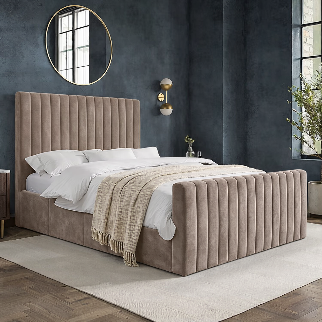 Madison Plush Bed | Plush Velvet