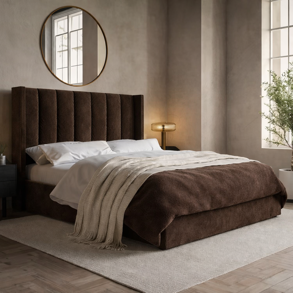 Savoy Wingback Bed