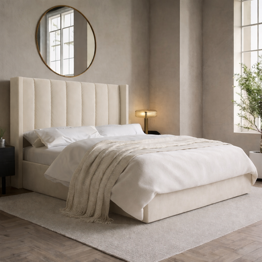 Savoy Wingback Bed