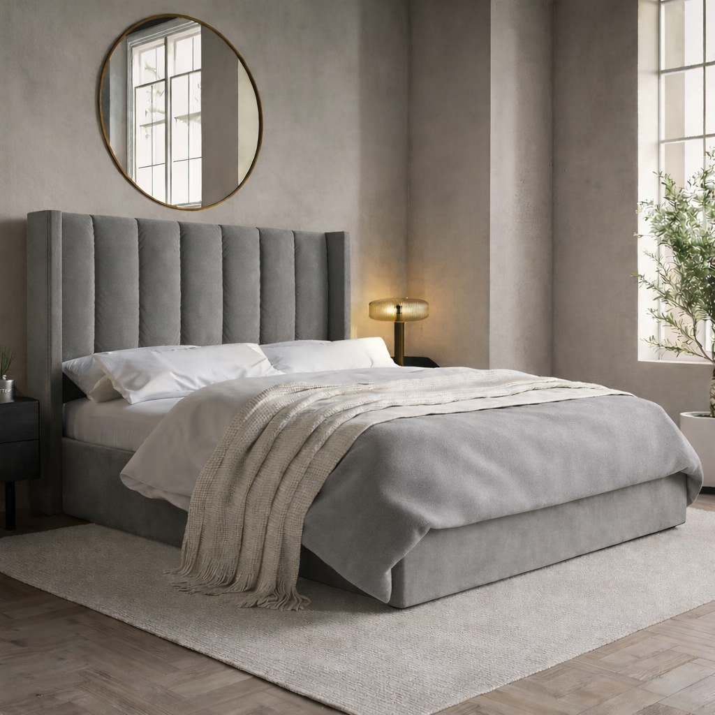 Savoy Wingback Bed