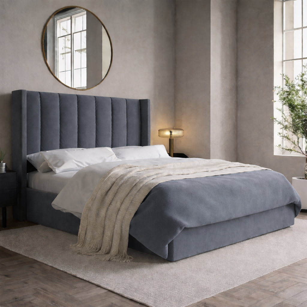 Savoy Wingback Bed